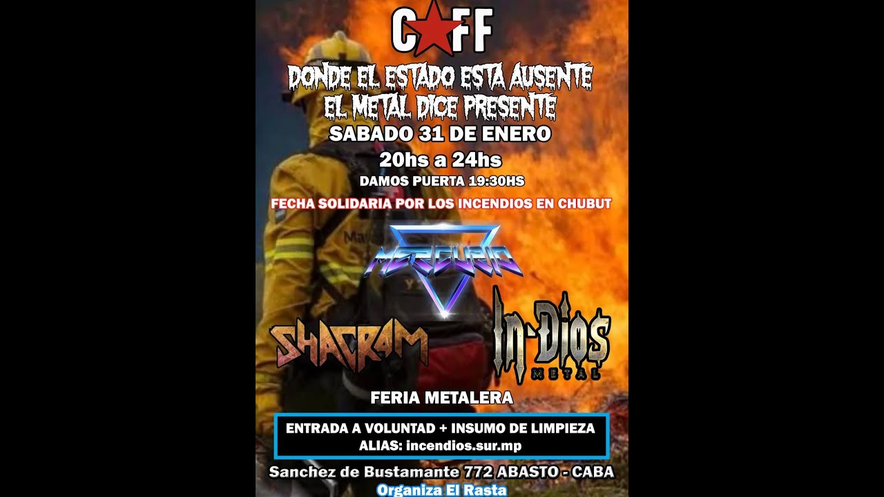 Feria Metalera x Chubut - CAFF 31/01/26