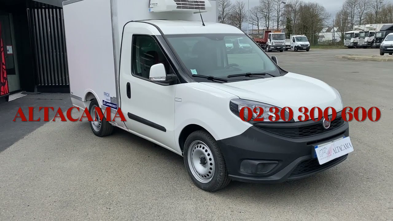 FIAT DOBLO CARGO 105 CV PLANCHER CABINE ISOTHERME FRIGORIFIQUE FRC X
