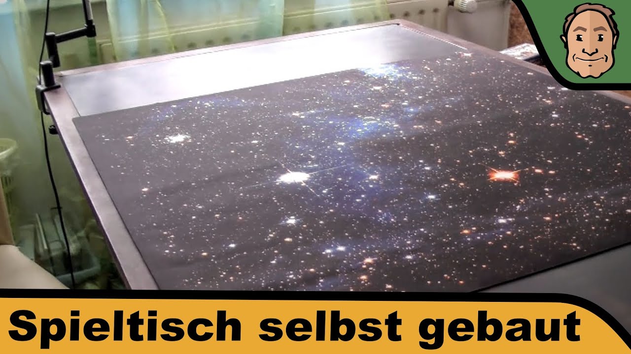 Spieltisch selbst gebaut - mit Alex