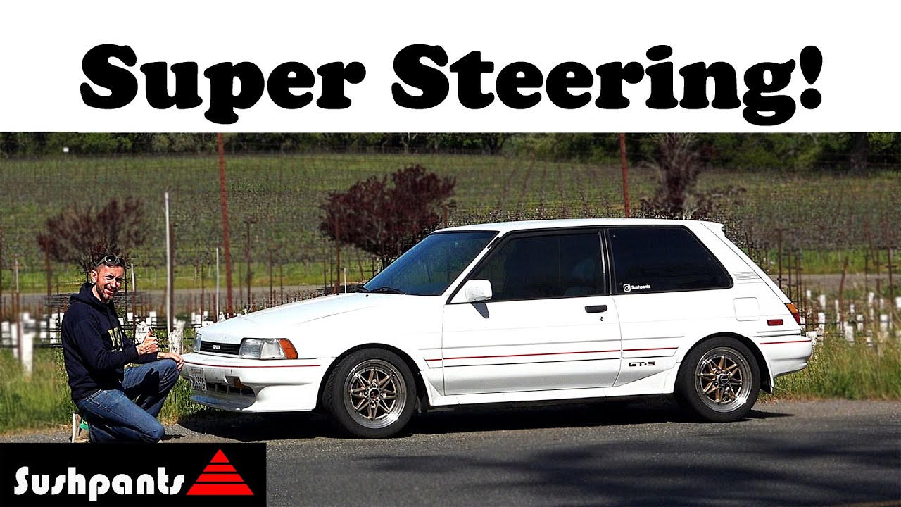 Super Steering Upgrade for '87 Corolla FX16 - PT3