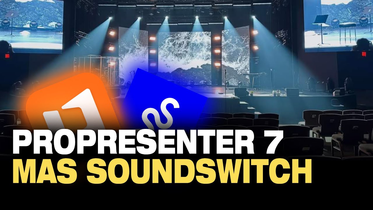 ProPresenter 7 + SoundSwitch (software de control de iluminación con ProPresenter 7)