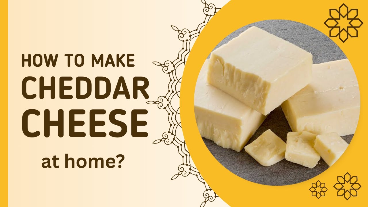 Cheddar cheese recipe at home / cheddar cheese banane ka tarika / cheddar cheese