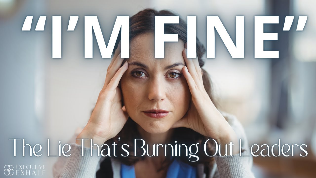 Are you really fine, or have you just learned to survive stress?
