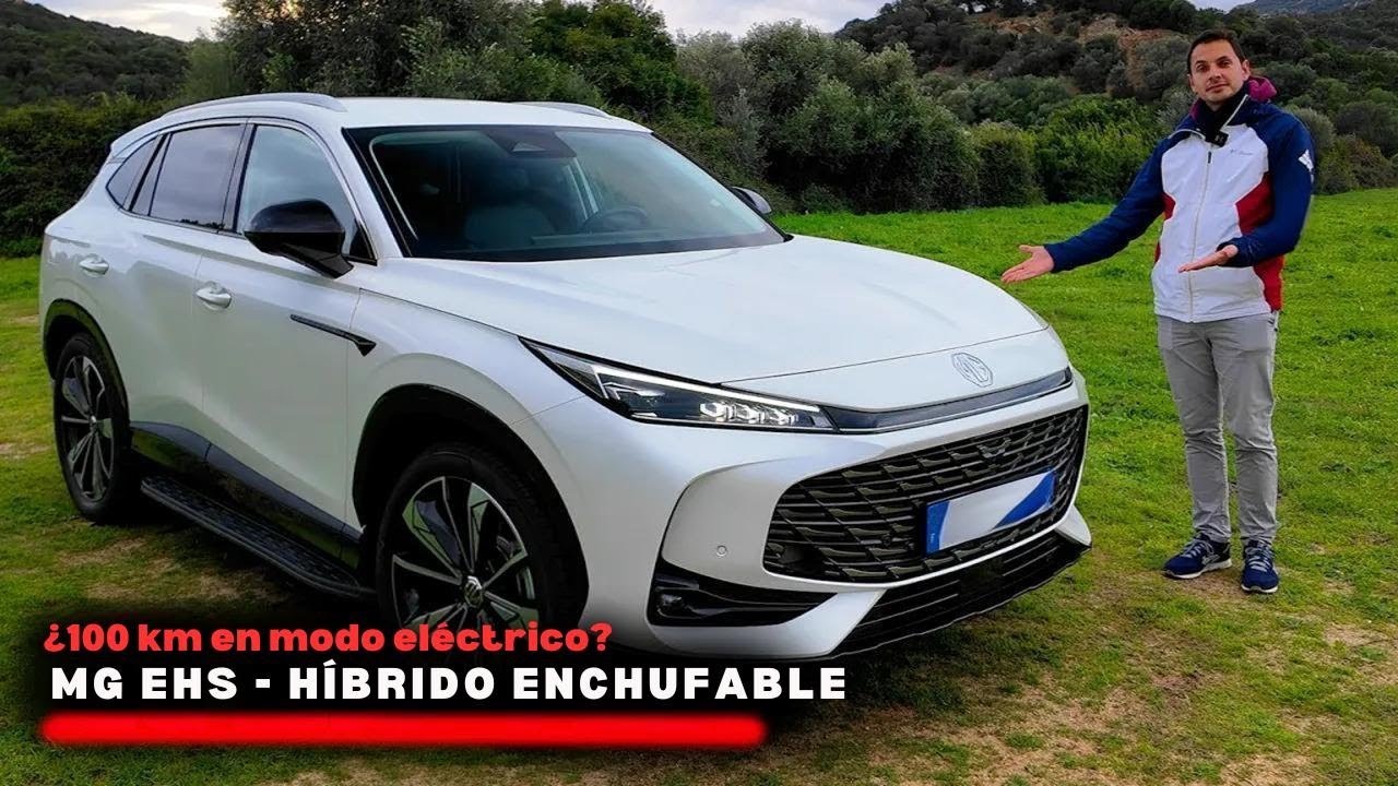 Primer vistazo al MG EHS 2025 y prueba de autonomía de batería de 100 km.