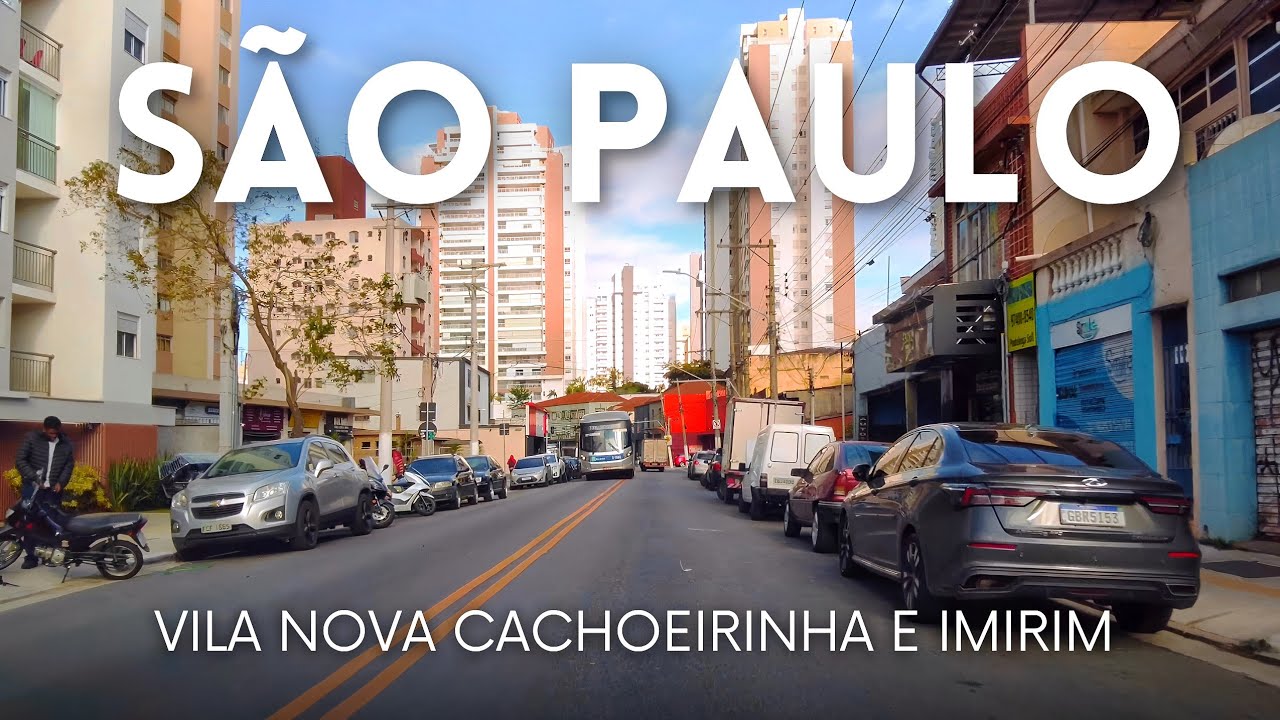 🇧🇷 Vila Nova Cachoeirinha e Imirim, Zona Norte de São Paulo 4K