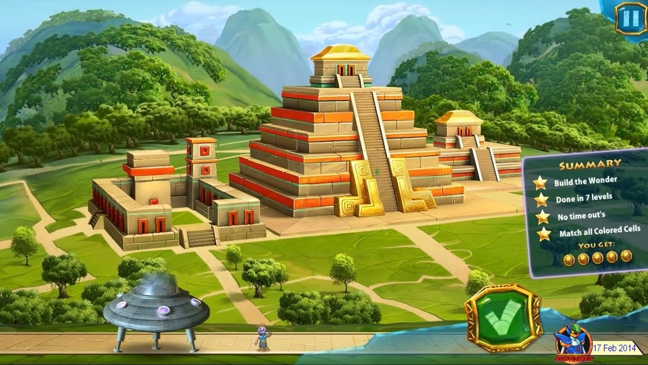 7 Wonders V (2012, PC) - 01 of 11: Temple of the Inscriptions (Mexico)[720p50]