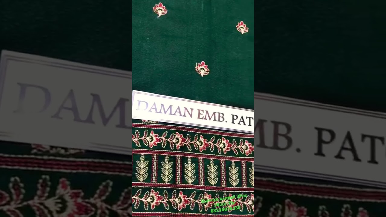 Bareeze karandi 3 pcs suits #bareeze