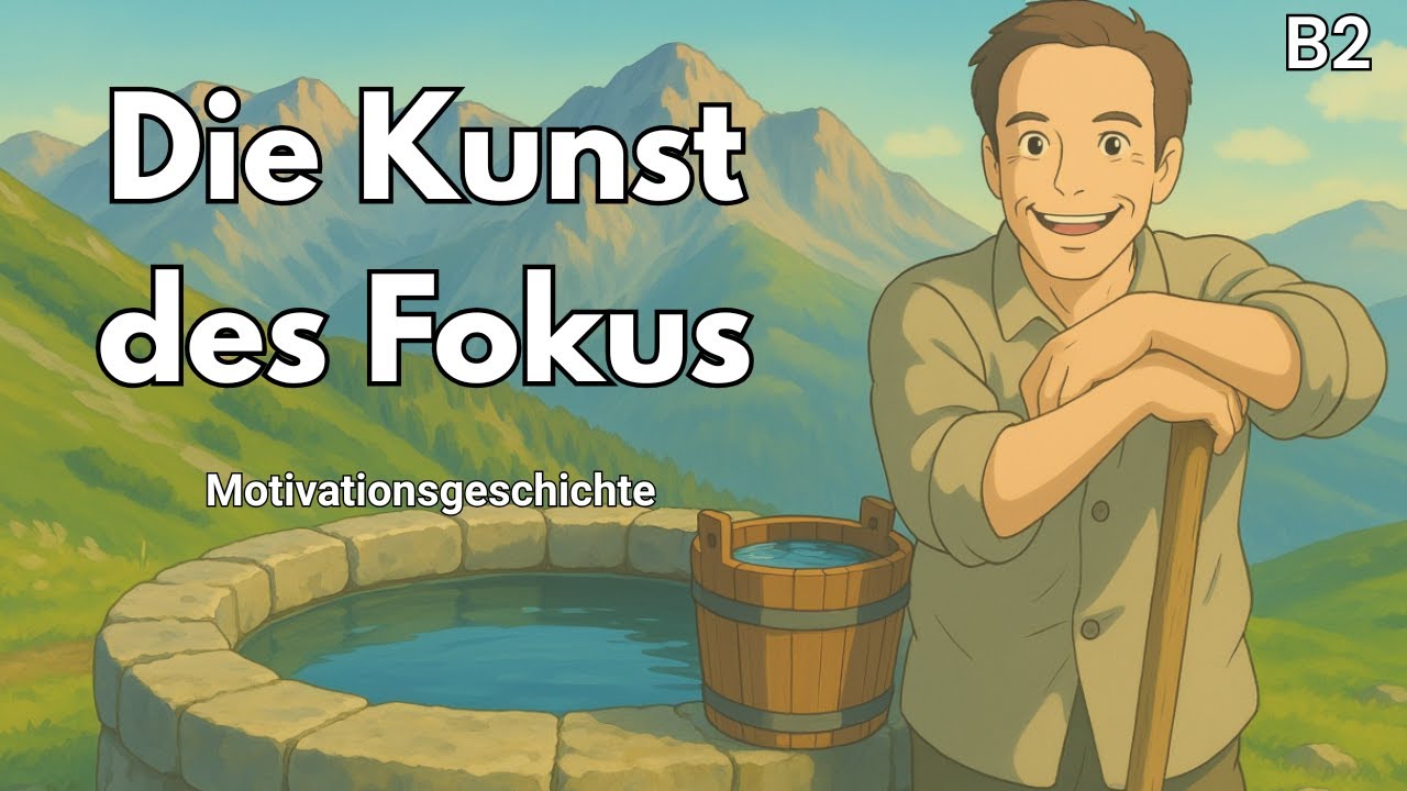 Der eine tiefe Brunnen: Warum Erfolg Stille braucht statt Hektik | Niveau B2