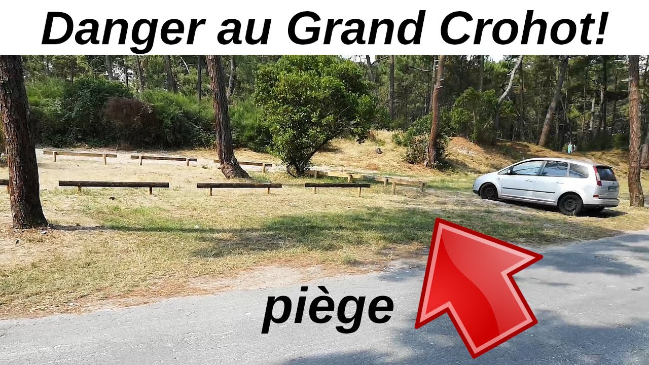 Danger à la plage du grand crohot: attention, y'a pas que les courants d'arrachement et les baïnes
