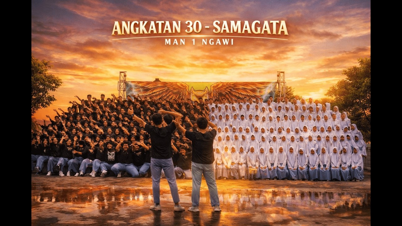 Akhir Putih Abu-Abu Kami | SAMAGATA MAN 1 Ngawi Angkatan 30