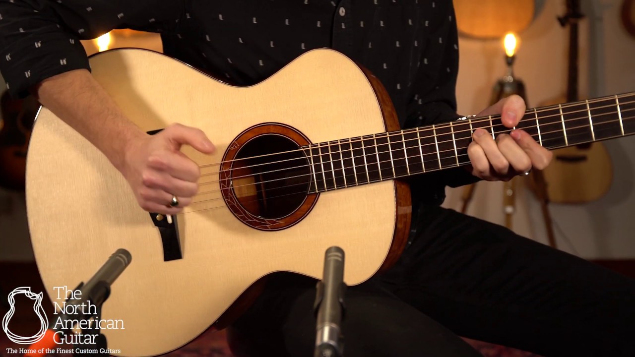 Gerber Guitars RL16 Acoustic Guitar Played By Brian Love (Part One)