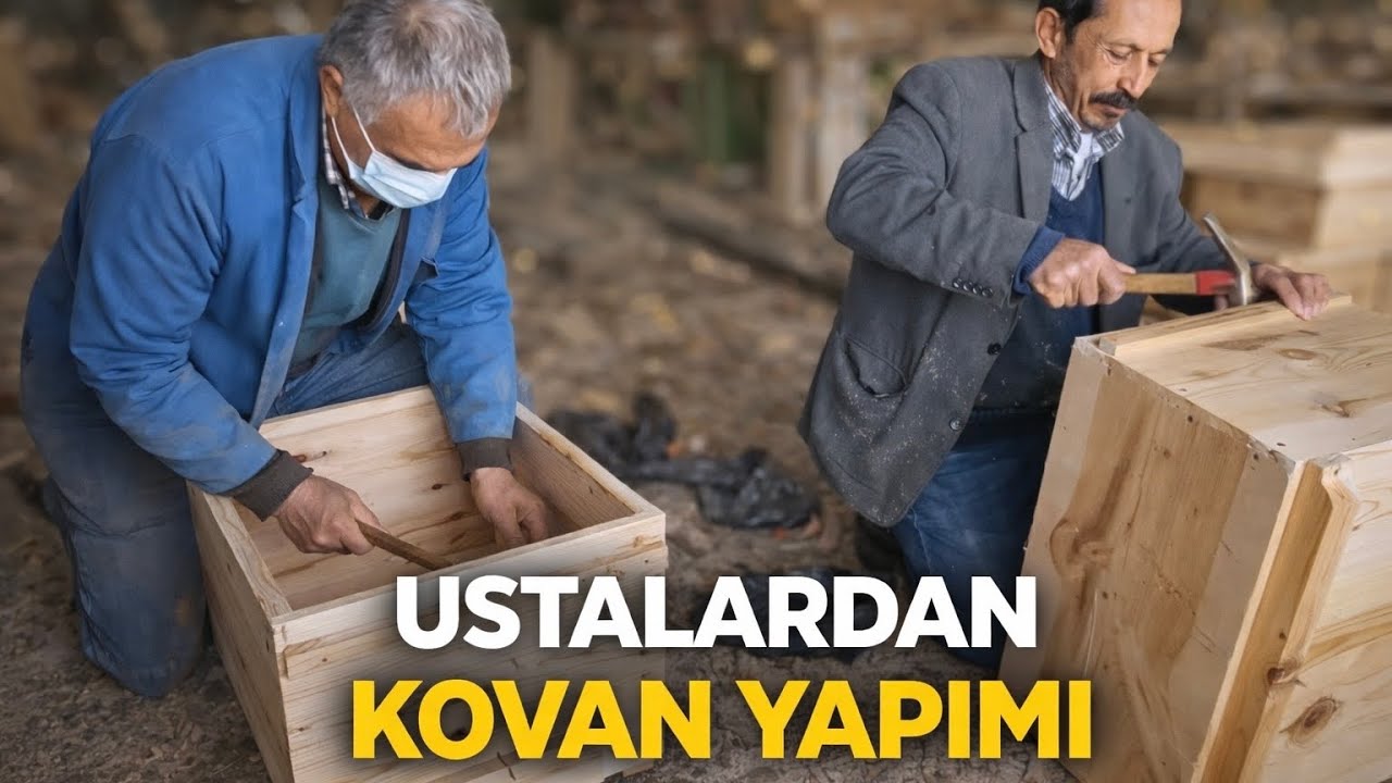 Arı Kovanı Yapımı / Üst Kapak Montajı ve Çinko Zımbalama /Arıcılık