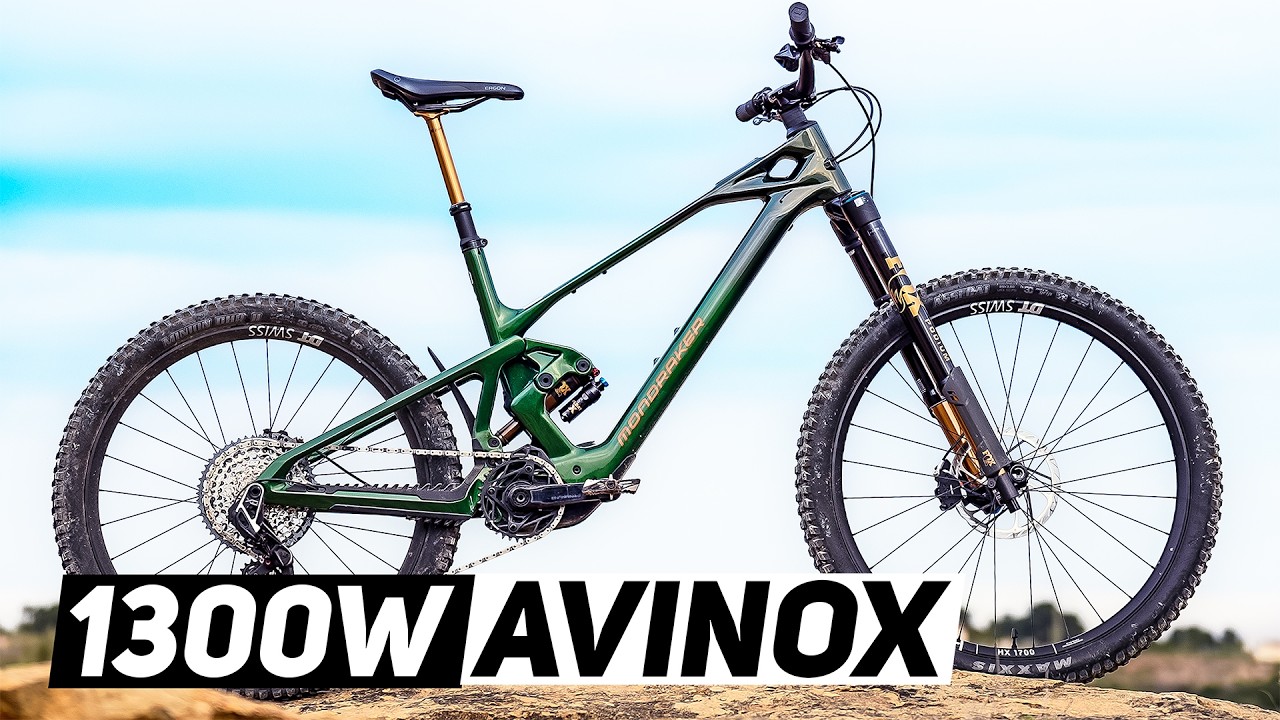 Zendit от Mondraker &mdash; это потрясающий электровелосипед Avinox мощностью 1300 Вт.