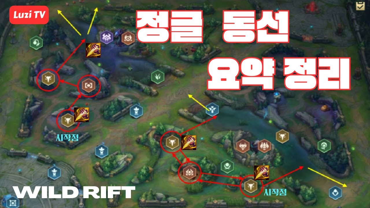 정글 동선을 파헤쳐 봅시다. [와일드리프트]