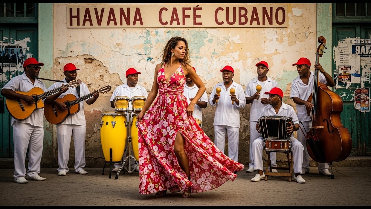 Café Cubano Music ☕: Cuban Café Serenades & Relaxed Jazz Rhythms