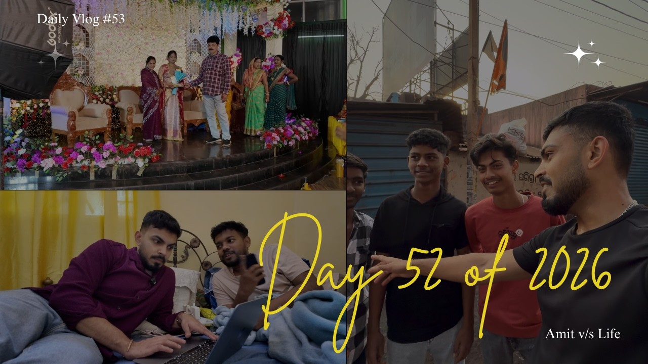 Meetup, Movie, Ghumna, Automation aur Reception | Vlog #53 of Vlog 365