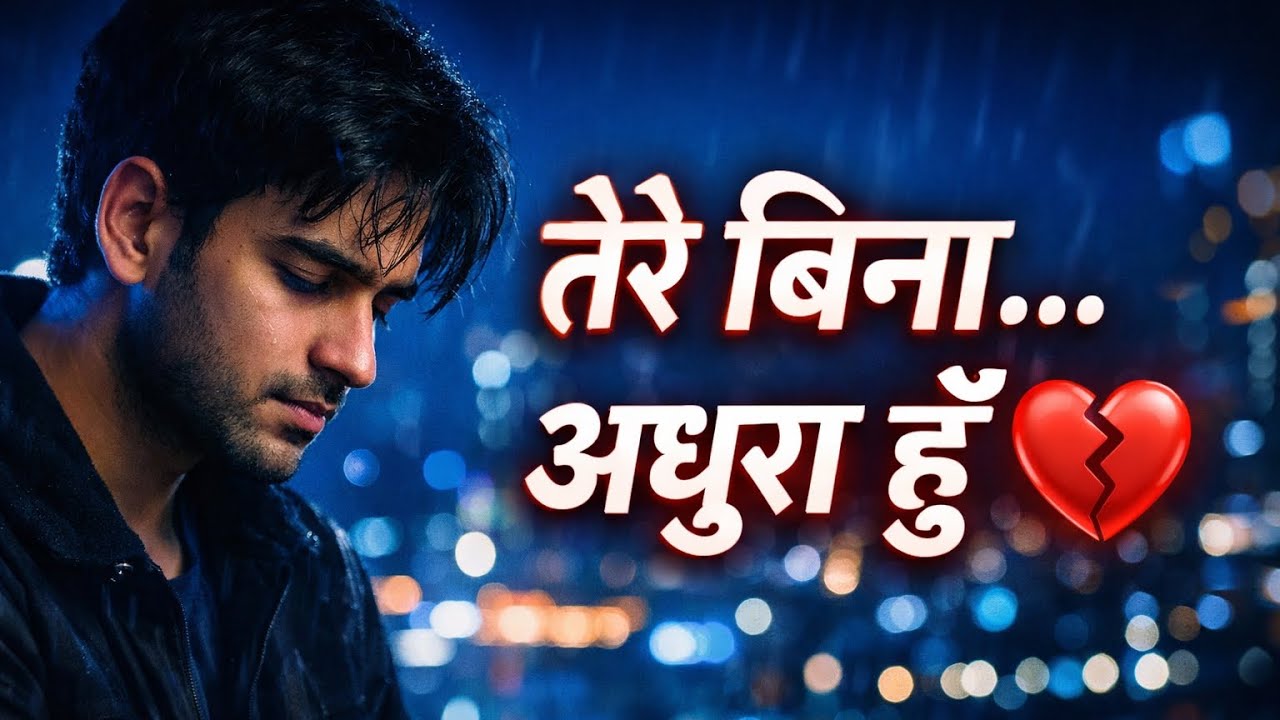 तेरे बिना अधूरा हूँ ❤️ | Heart Touching Hindi Love Song 2026 | Sad Romantic Song | Apna Time Music 