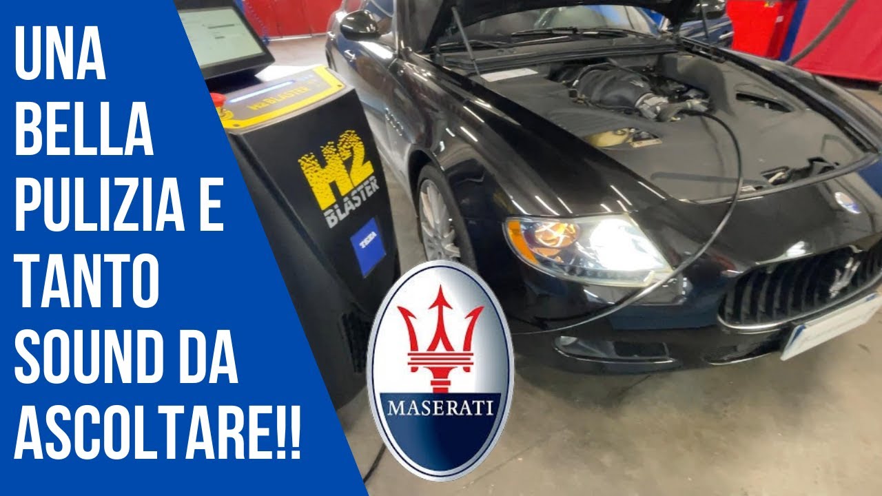 Decarbonizzazione Maserati Quattroporte 440 CV