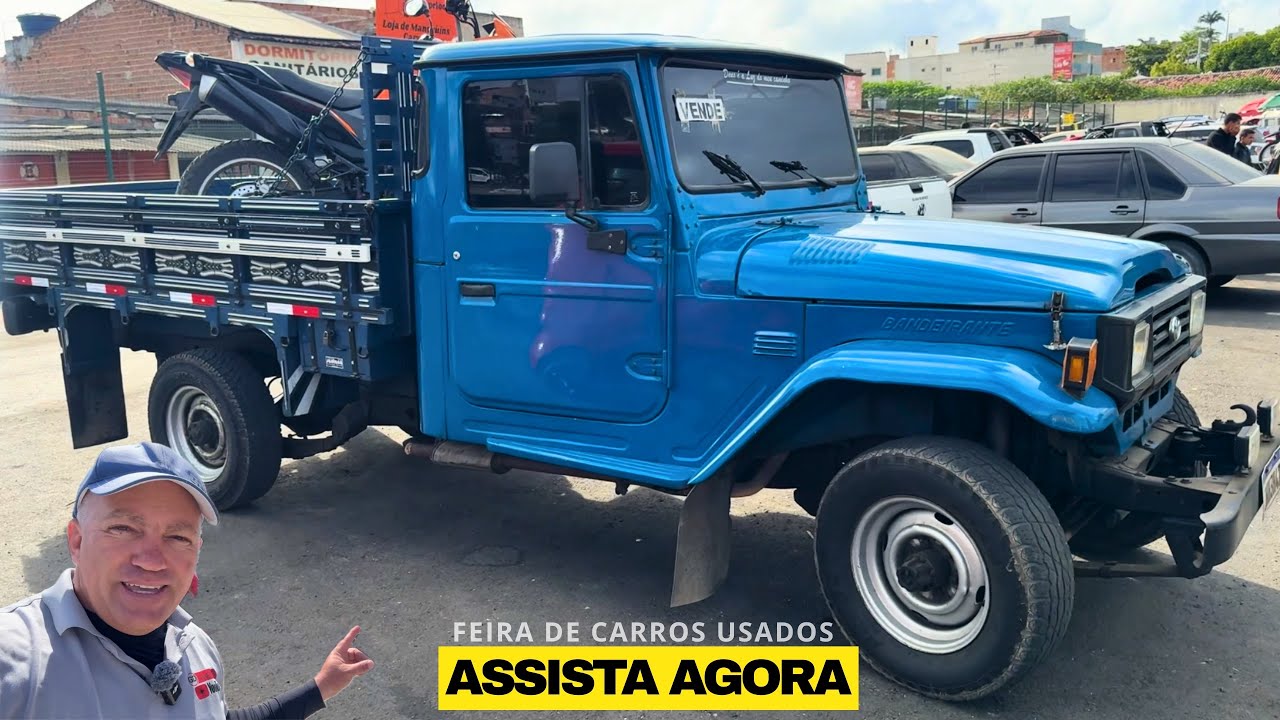 Feira De Carros Usados Em Caruaru PE | OLHA ESSA TOYOTA BANDEIRANTE 