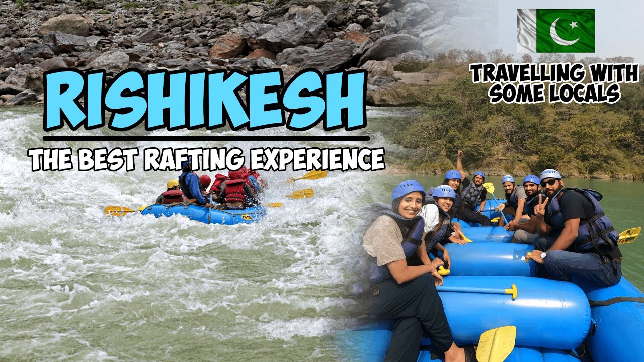 Whitewater rafting in Rishikesh | Pakistani first time in India | India tour series episode 16