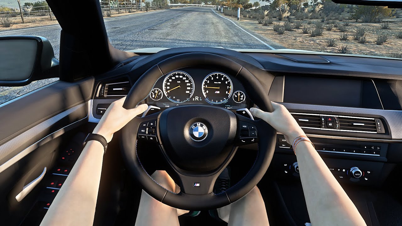BMW M5 - First Person Driving - Forza Horizon 5 | Gameplay