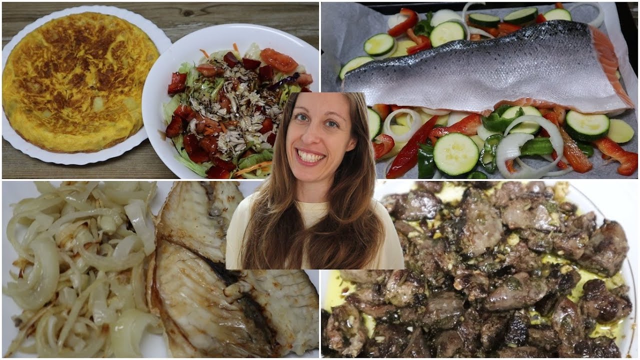 4 IDEAS DE CENAS RAPIDAS, SENCILLAS Y SALUDABLES | COCINA CONMIGO 👩🏼‍🍳