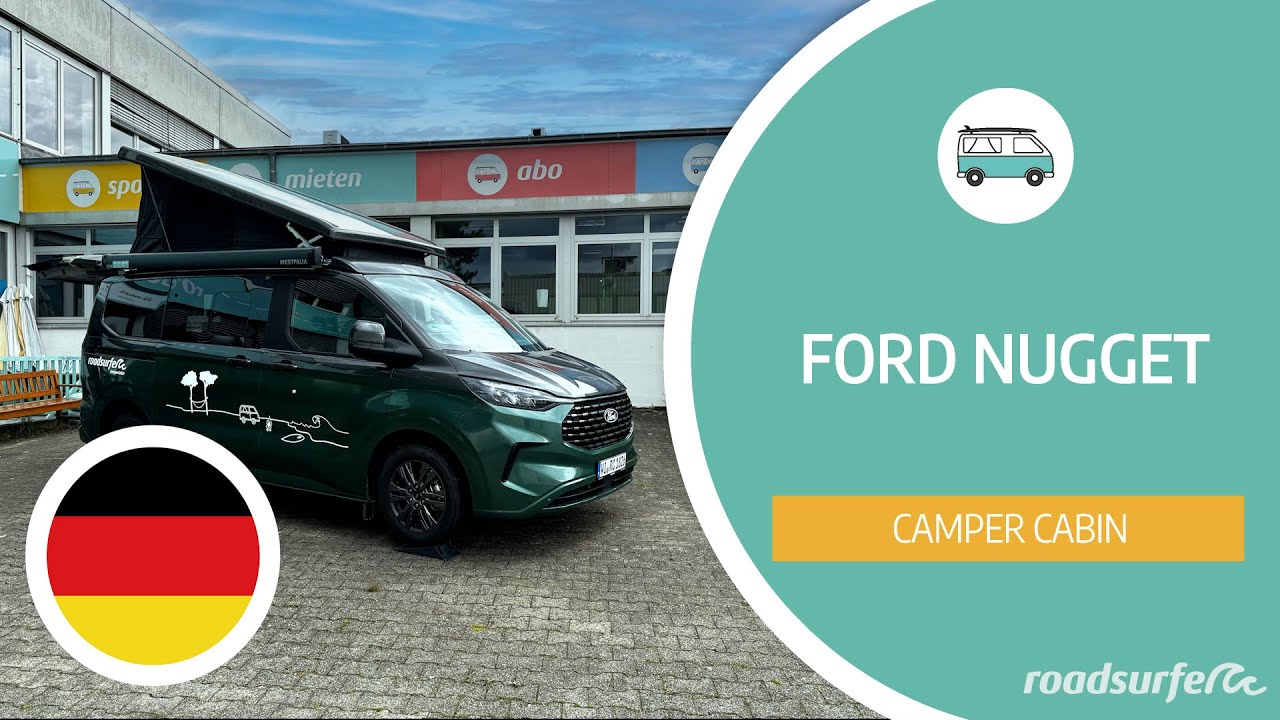 Ford Nugget (2025) Erklärvideo – roadsurfer Camper Cabin
