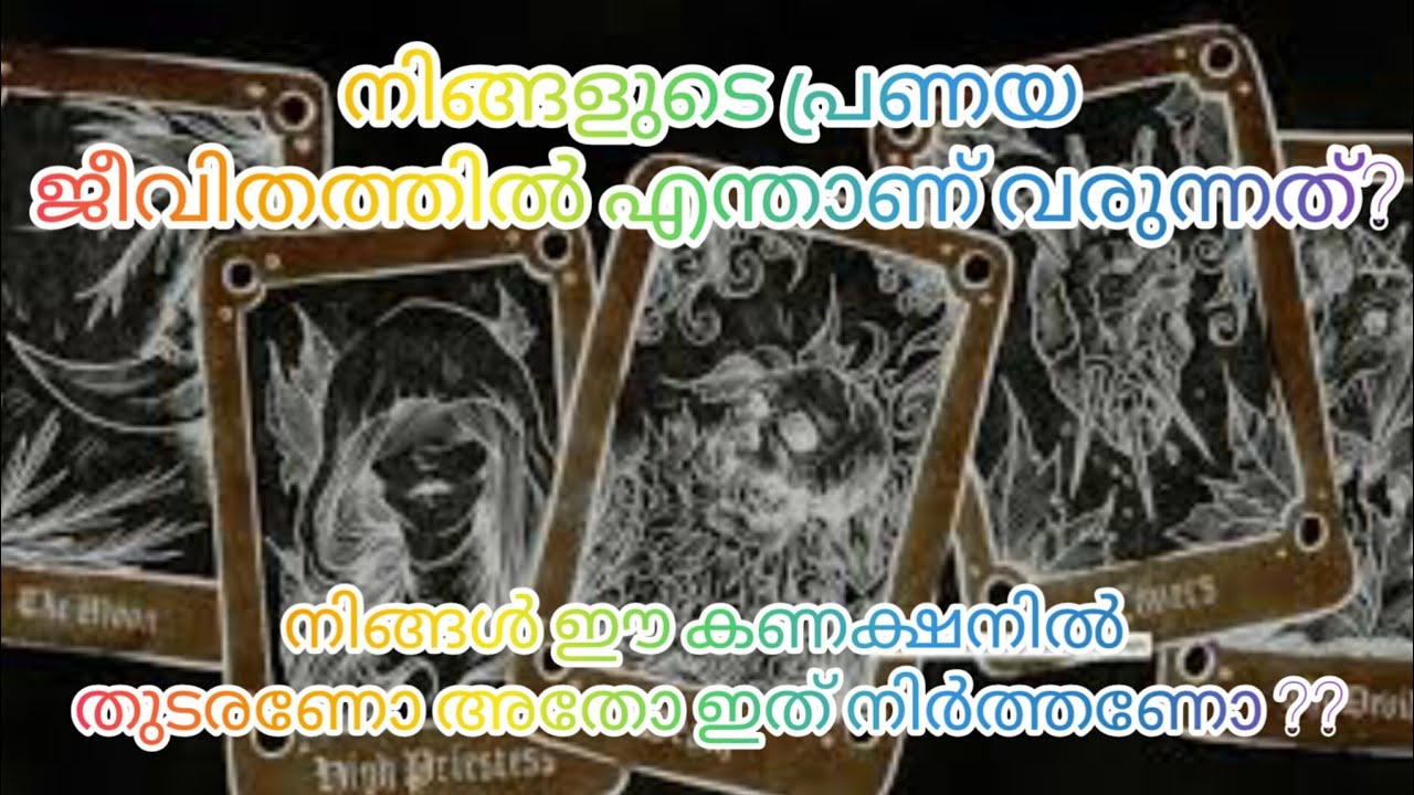 WHAT IS COMING IN YOUR LOVE LIFE 💗നിങ്ങൾ ഈ കണക്ഷനിൽ തുടരണോ അതോ ഇത് നിർത്തണോ?#love #malayalam #tarot