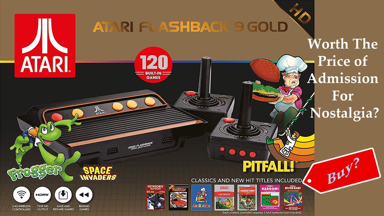 Is The Atari Flashback 9 Gold worth it? (Unboxing Atari Flashback 9 Gold)