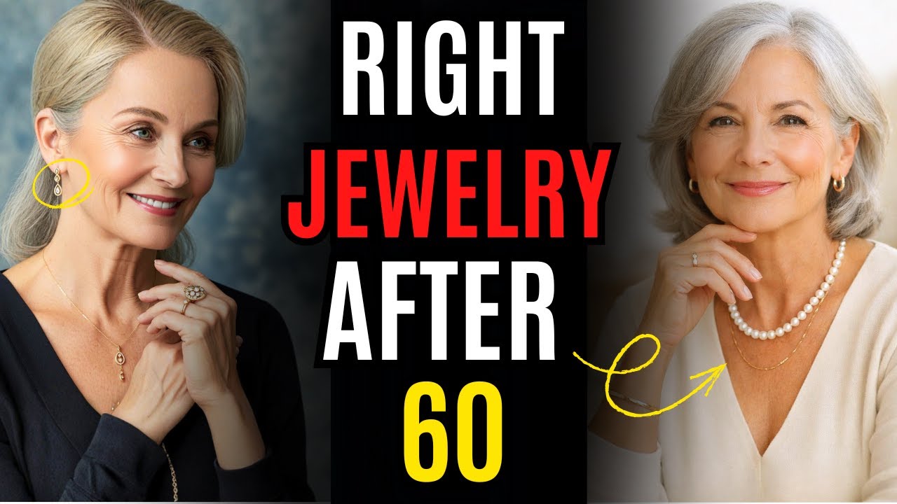 Gold or Silver? The Best Jewelry Choice After 60 (Aging Tips for Mature Women)