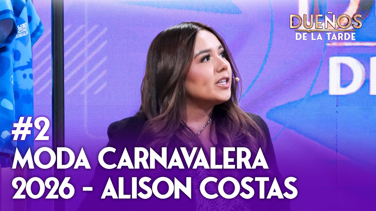 Moda Carnavalera 2026 || Alison Costas. Diseñadora de modas