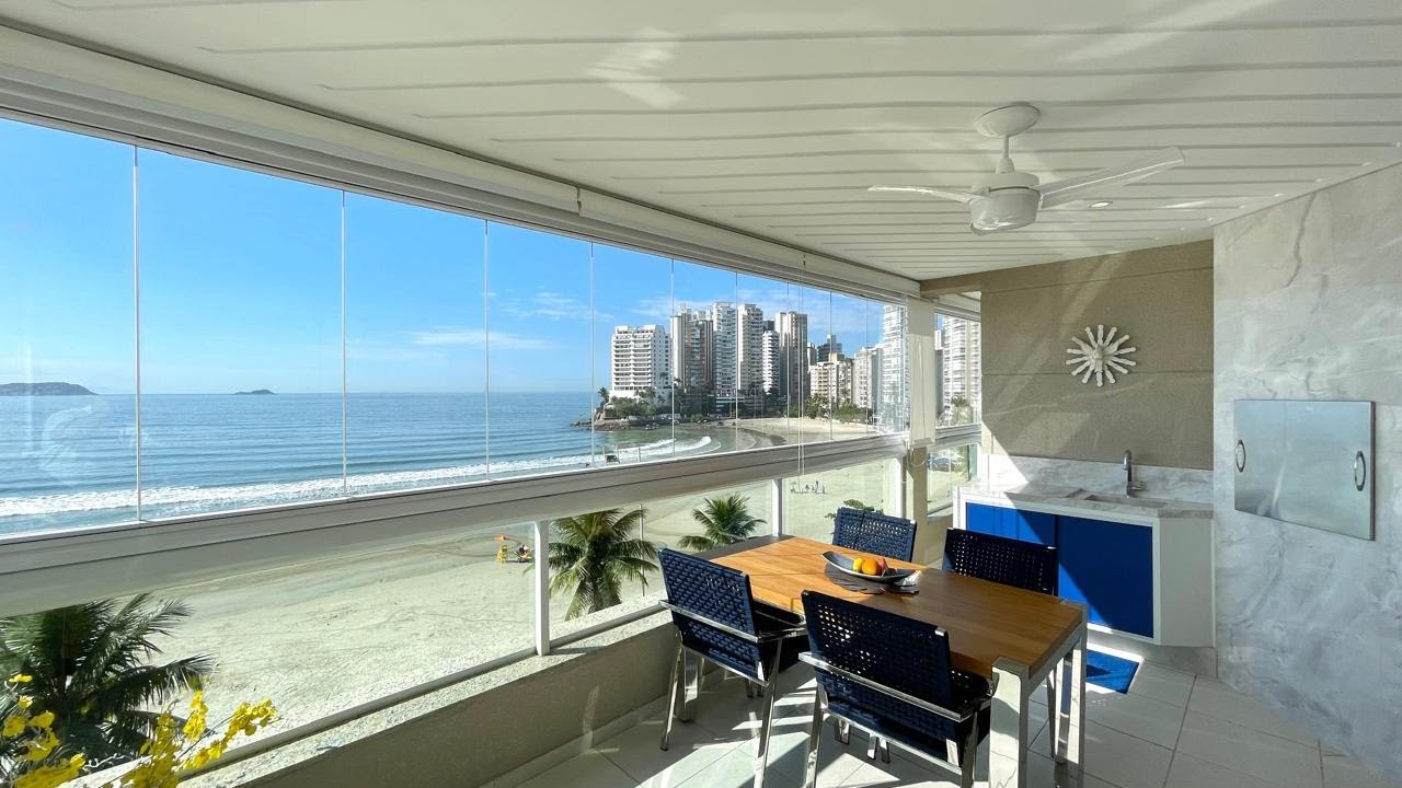 APARTAMENTO FRENTE MAR À VENDA NO GUARUJÁ NA PRAIA DAS ASTÚRIAS | VENDIDO