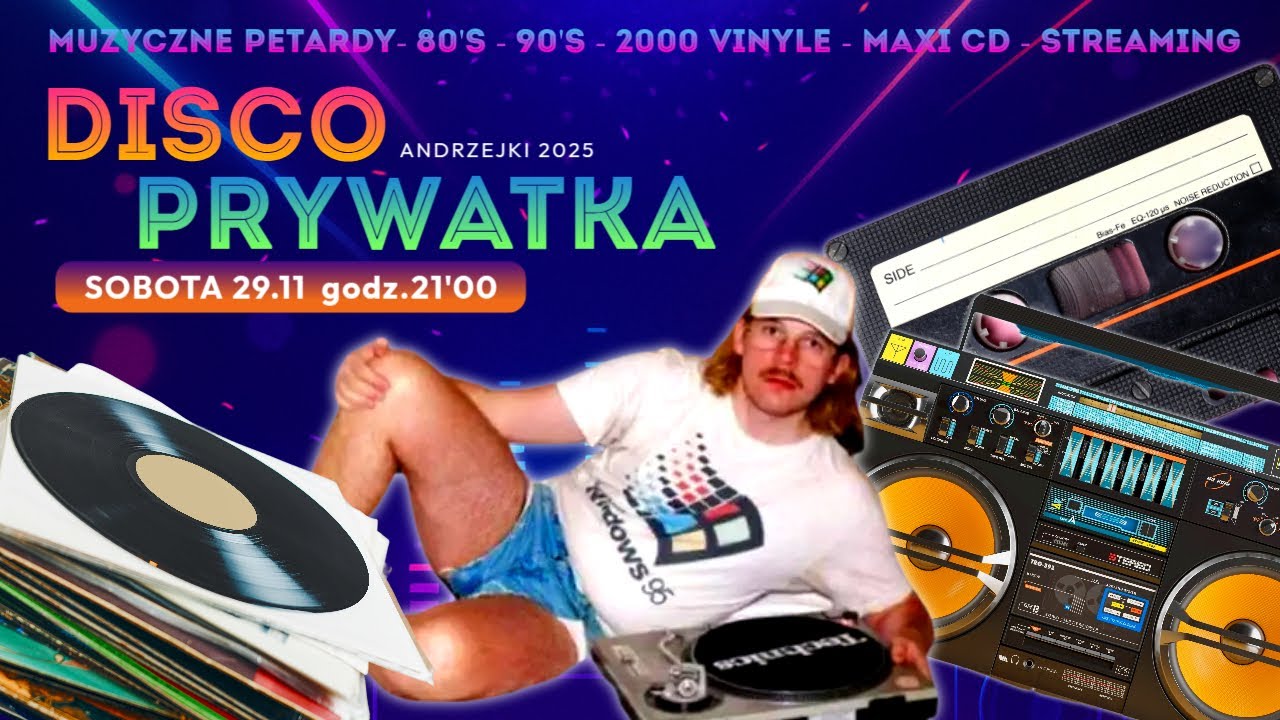 LIVE🔴29.11.2025 👉 DISCO PRYWATKA / Modern Talking / Bad Boys Blue / Fun Factory / Stachursky vol.2