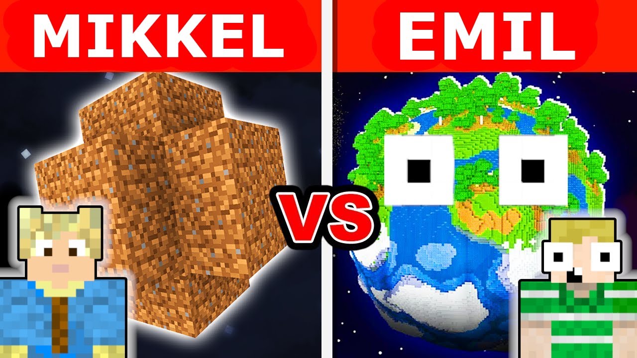 Hvem Bygger Sejeste PLANET i Minecraft?!