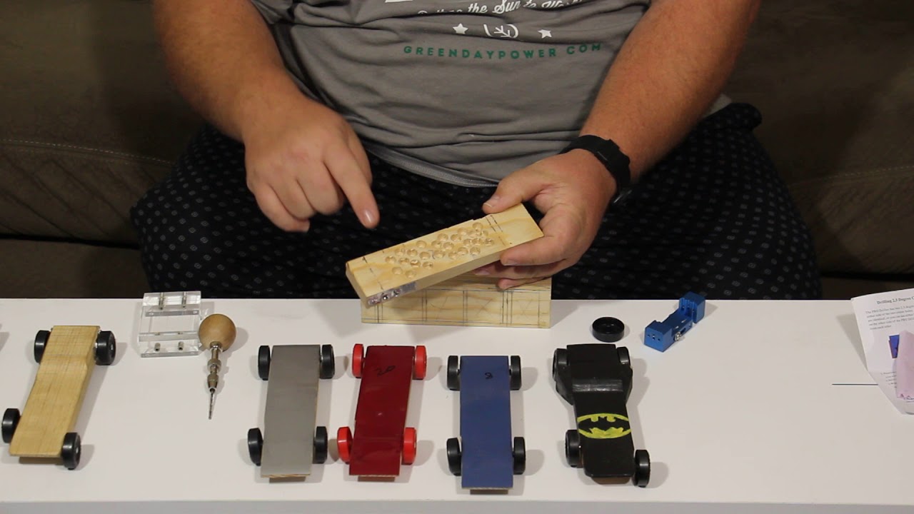 pinewood derby Speed tip 3 of 5  block design and cut out