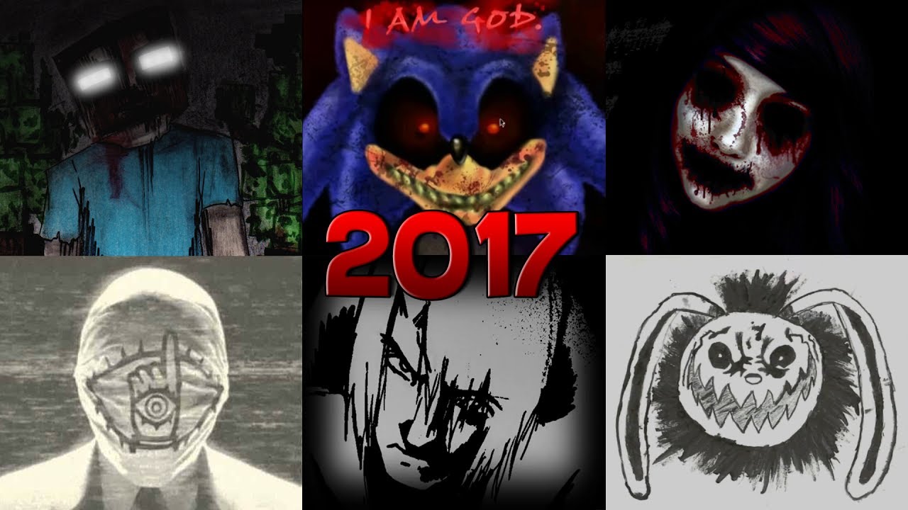 TOP 10 PERSONAJES M&Aacute;S PODEROSOS DE LOS CREEPYPASTAS 2017