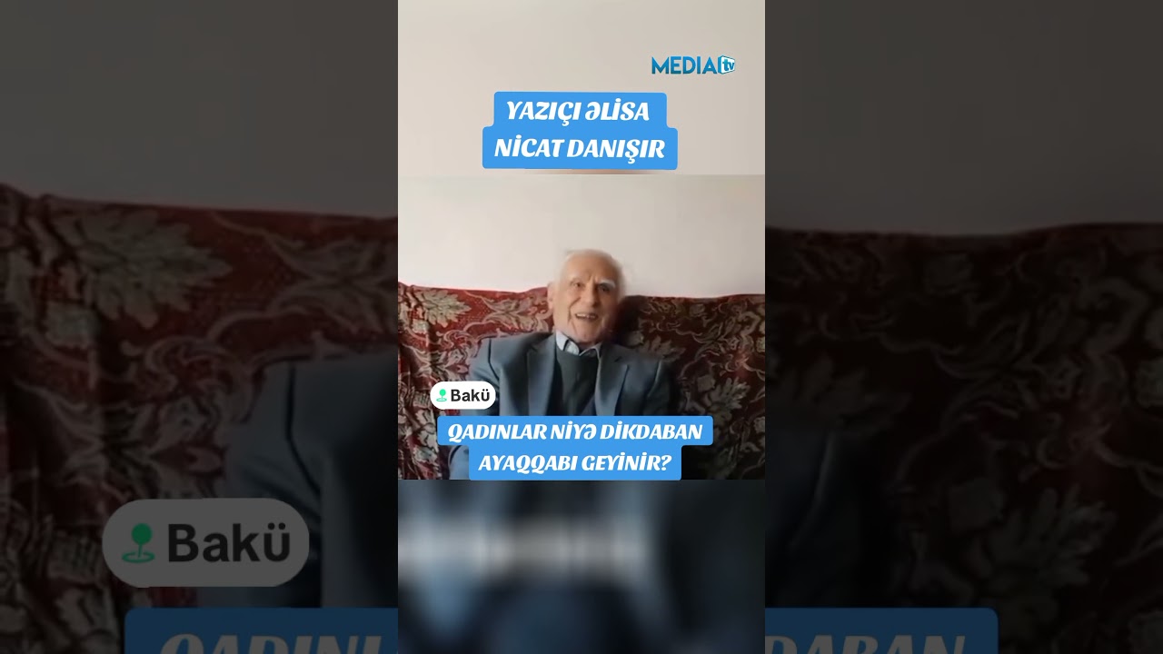 Qadınlar niyə dikdaban ayaqqabı geyinir? #mediatv #qadin #ayaqqabi #dikdaban #elisanicat