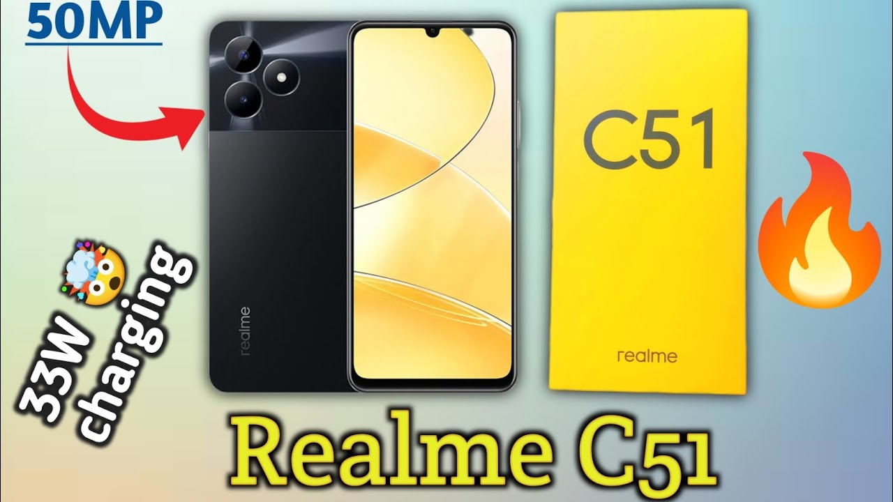 Realme C51 price in Pakistan | 33W SuperVOOC charging | 50 MP camera| BilalMobiles8