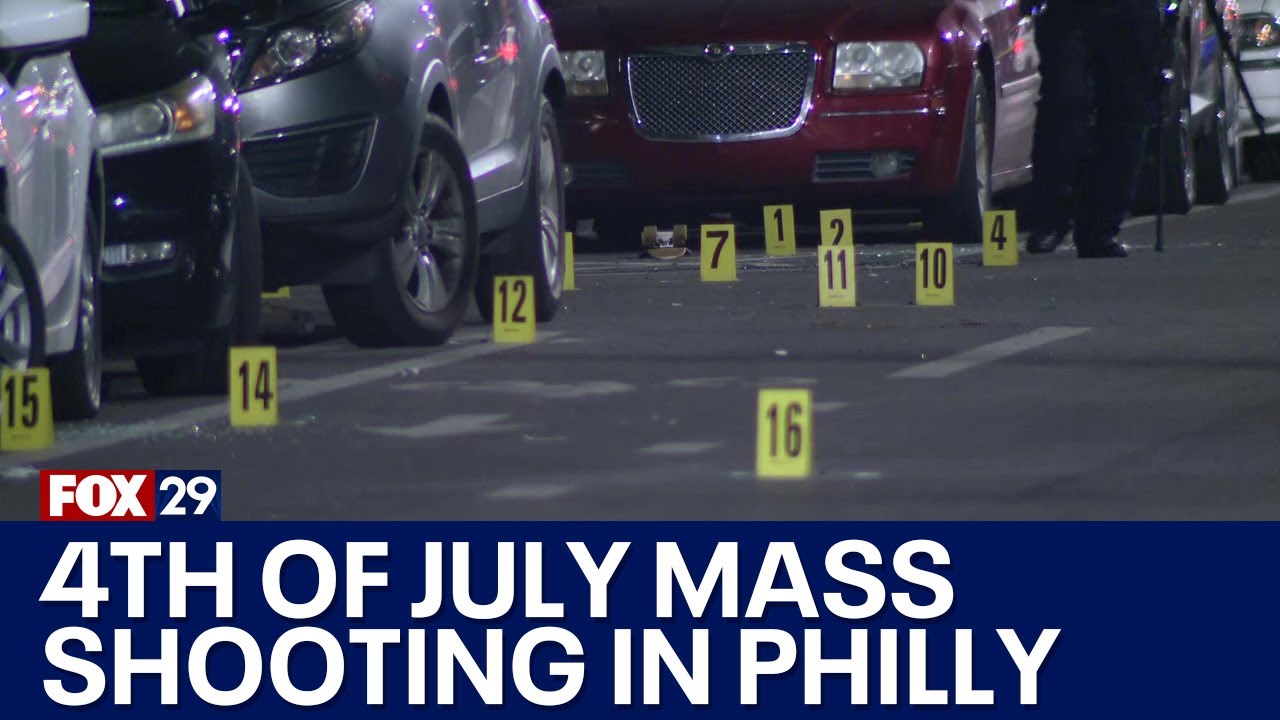 Philadelphia mass shooting leaves 1 dead, 7 hurt on Fourth of July