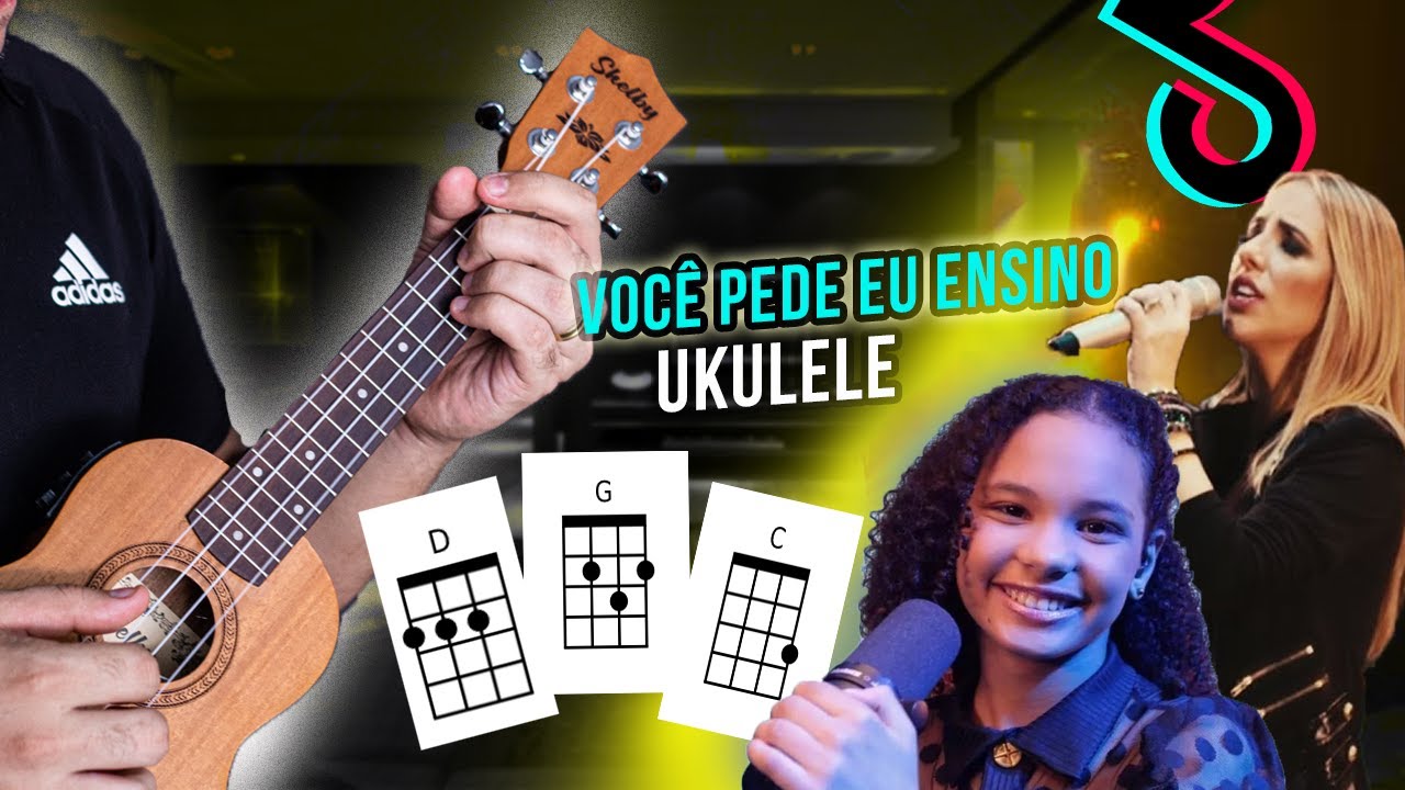 Deserto- Maria Marçal | Tutorial completo ukulele (Você pede eu ensino)