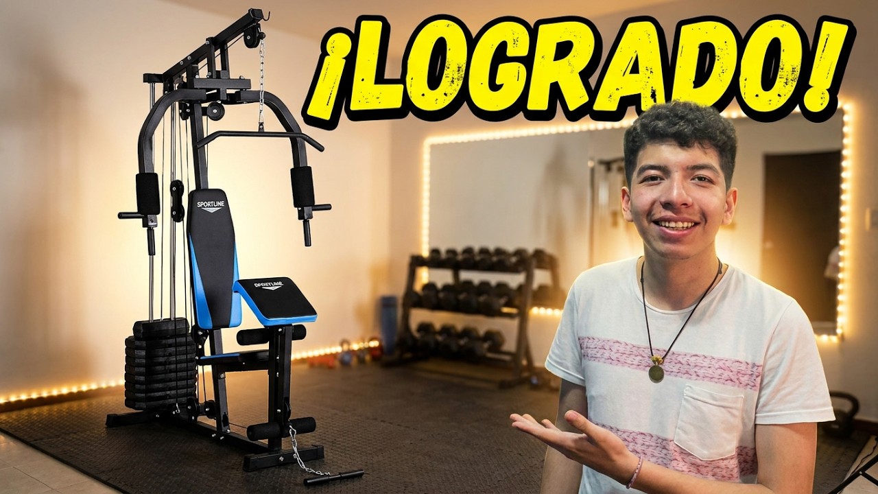 ARMANDO EL MULTIGIMNASIO SPORT LINE (paso a paso)