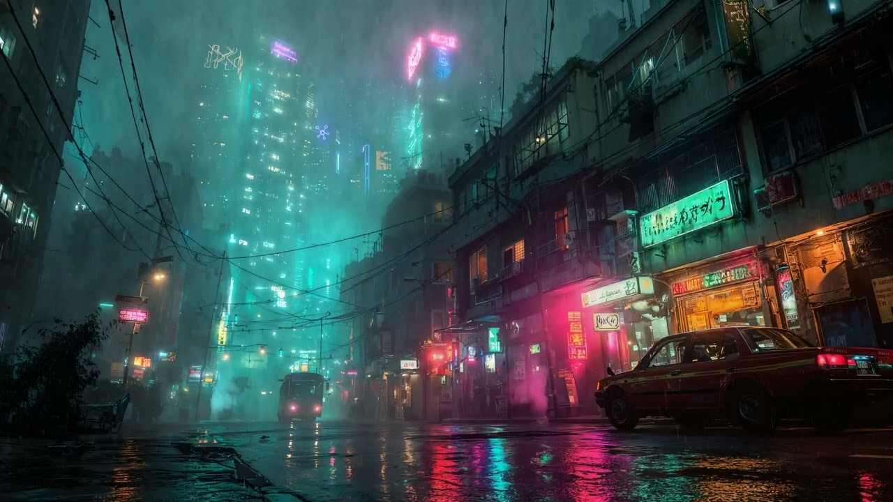 Lofi Zen - Relaxing Rain in Aokawa with Lo-fi Chill Mix | Relax, Study, Sleep | 4K
