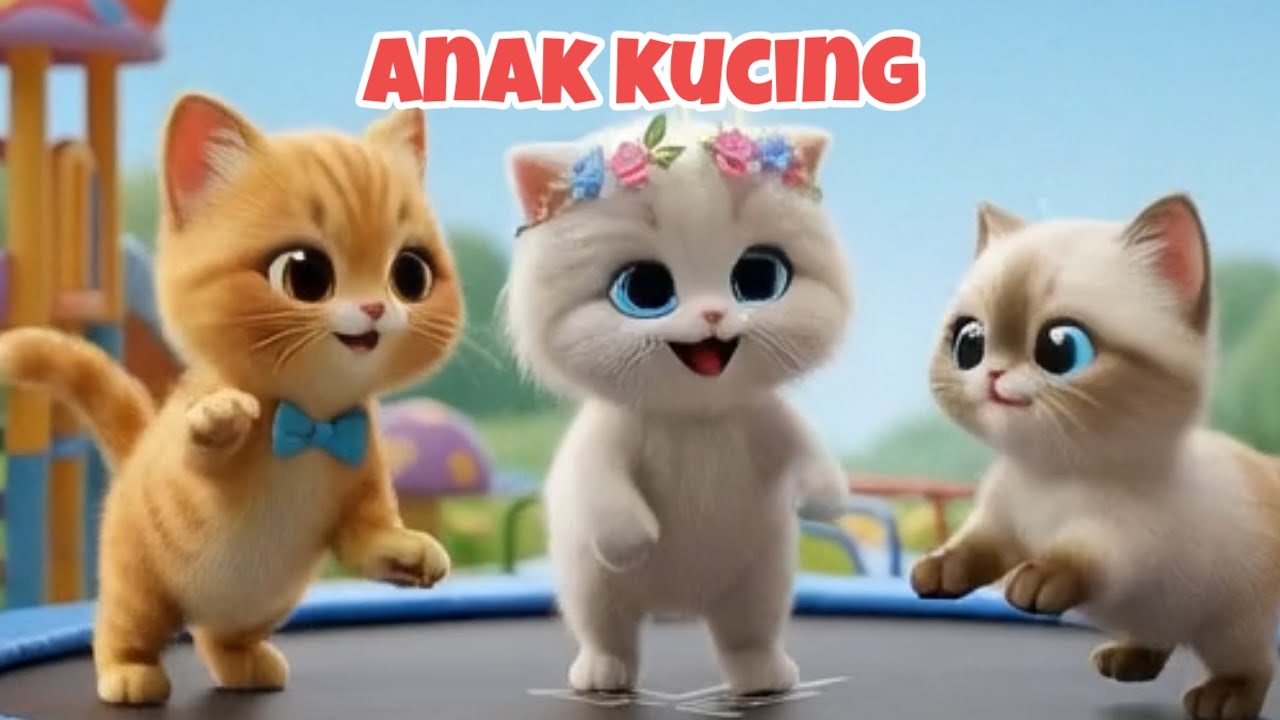 Anak Kucing Meong Meong ~ Lagu Anak Terbaru