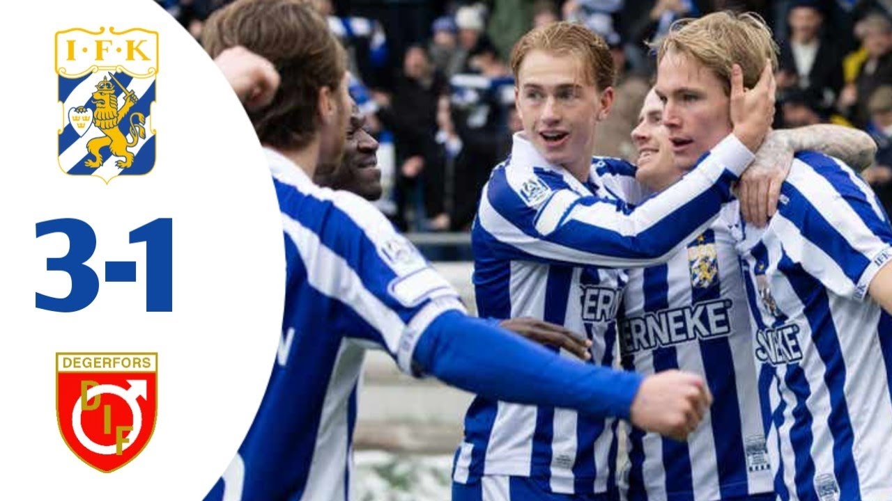 H&ouml;jdpunkter : IFK G&ouml;teborg vs Degerfors IF 3-1 Svenska Cupen | G&ouml;teborg Degerfors 