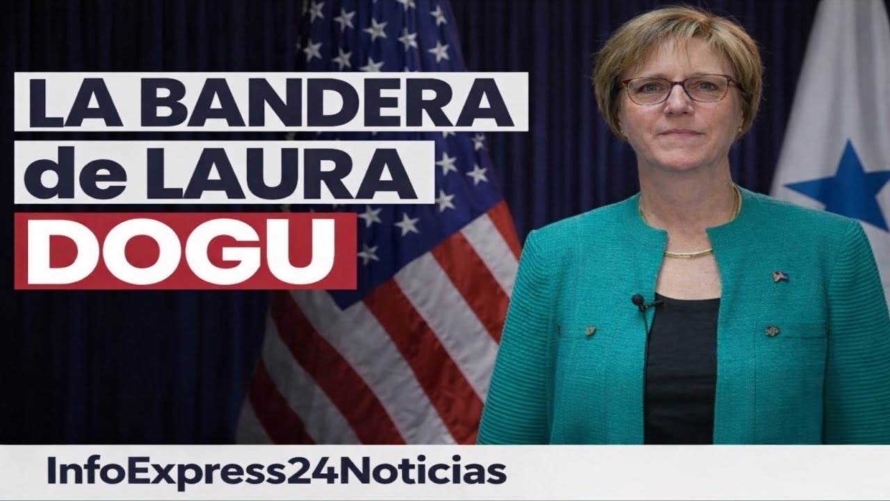 🚨La BANDERA de LAURA DOGU desata polémica diplomática | ¿Qué ocurrió realmente?