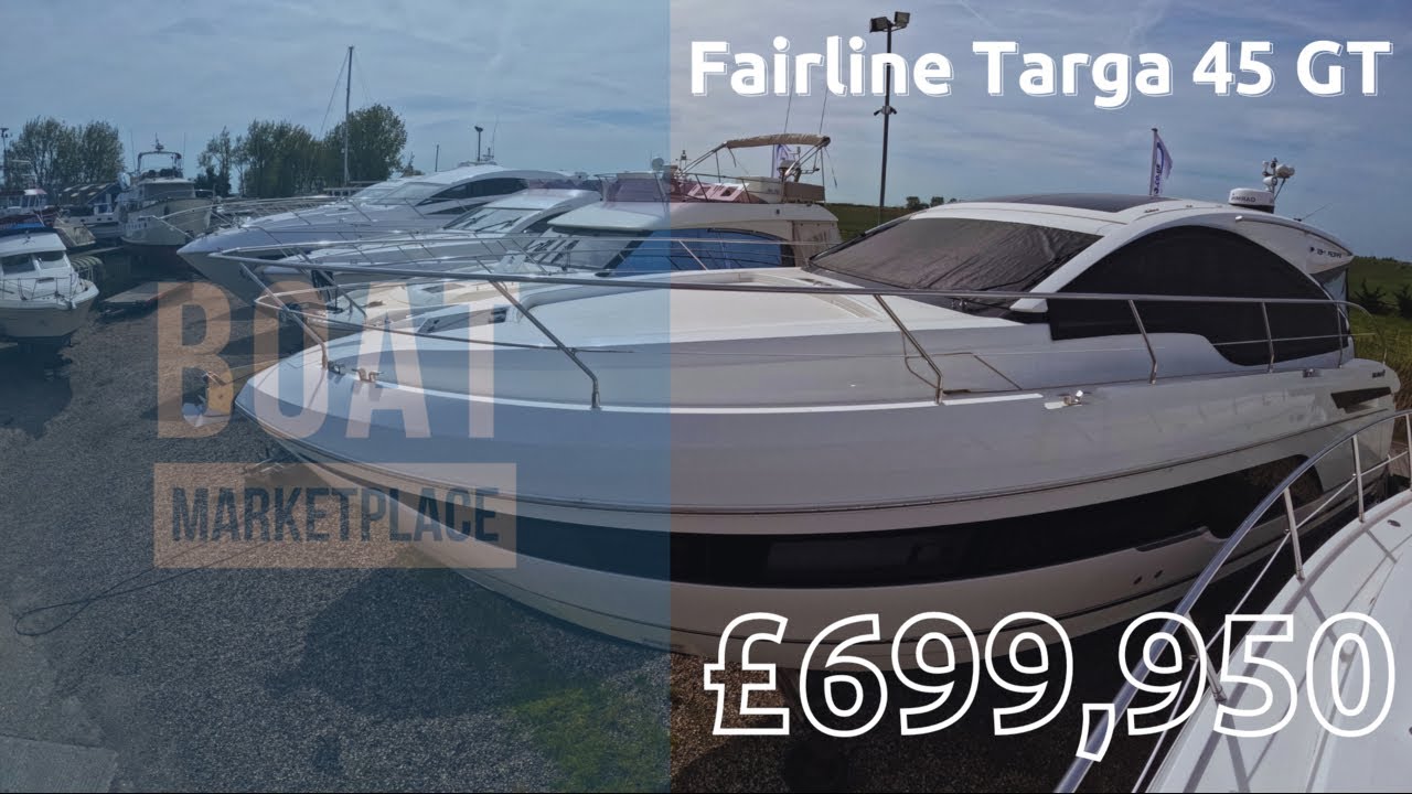 Fairline Targa 45 GT Yacht For Sale, Boat Tour