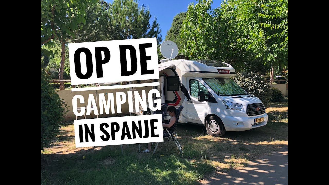 #037 Met de camper in Spanje op camping Lago Barasona