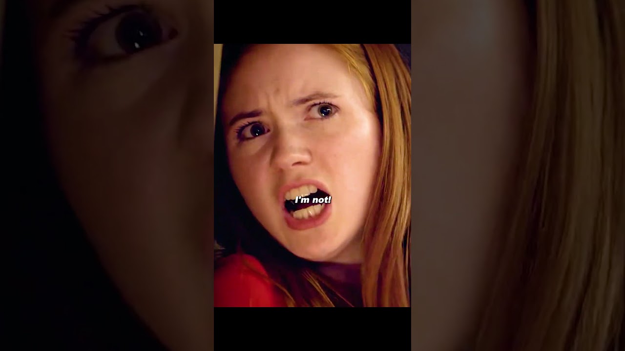 The weeping angel came out of the screen#foryou #doctorwho #shorts