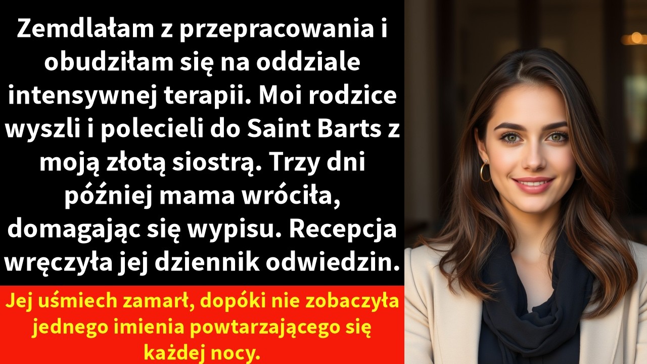 Zemdlałam z przepracowania i obudziłam się na oddziale intensywnej terapii.
