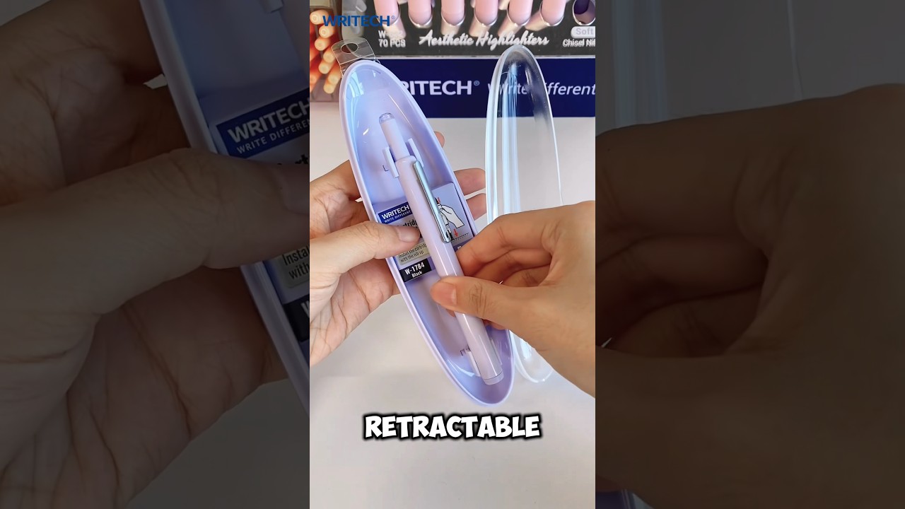 Выдвижные перьевые ручки Writech &mdash; просто нажмите и пишите, колпачок не потеряется! ✨✨ #writech #pen